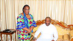 Ga Mantse and NHIA boss, Dr. Lydia Dsane-Selby