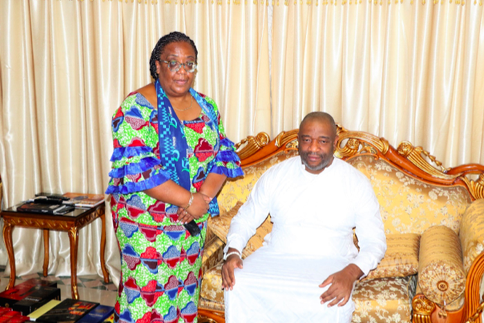 Ga Mantse and NHIA boss, Dr. Lydia Dsane-Selby