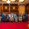 Prez. Akufo-Addo and the new board of the Lands Commission