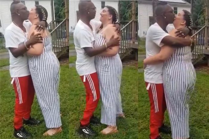 Social media react to Nana Tonardo kissing his ‘white sugar mummy’