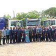 Heavy duty truck drivers pass out for operation clean your frontage