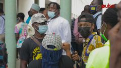 All the photos from Shatta Wale, Medikal court hearing today