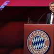 Bayern Munich president Herbert Hainer addresses the club's AGM on Thursday