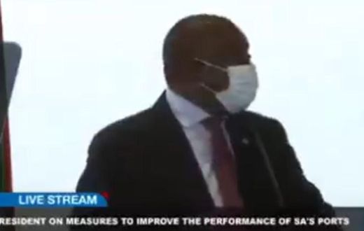 “Somebody stole my iPad” – Cyril Ramaphosa laments on live TV, couldn’t deliver speech