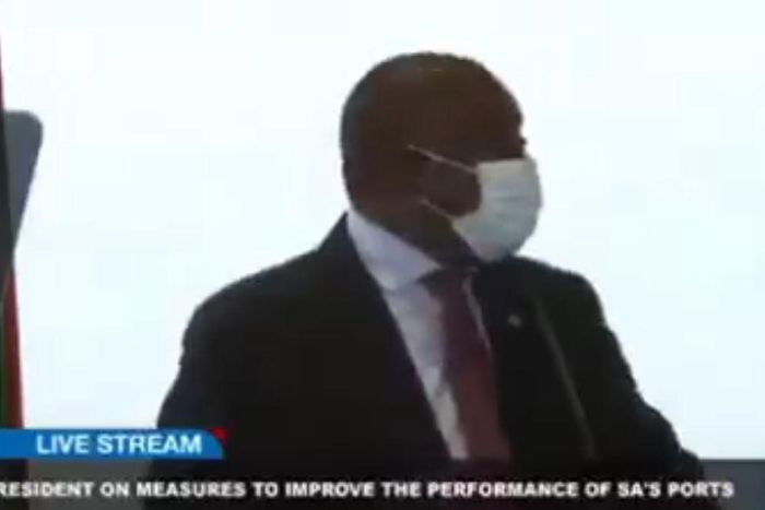 “Somebody stole my iPad” – Cyril Ramaphosa laments on live TV, couldn’t deliver speech
