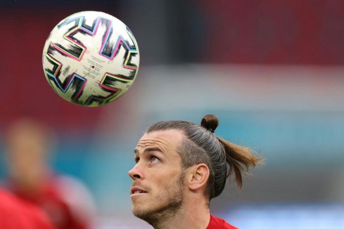 Eyes on the prize: Wales captain Gareth Bale is ignoring the emotional support Denmark will have for their Euro 2020 last 16 clash