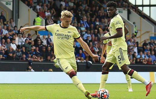 Arsenal midfielder Martin Odegaard