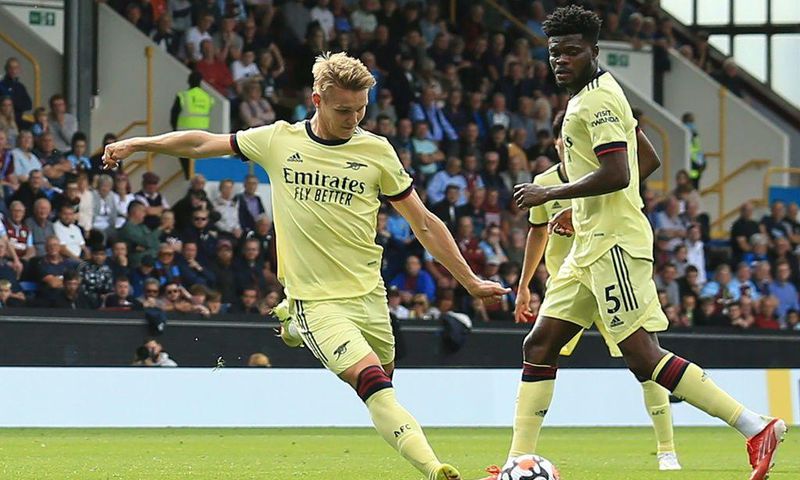 Arsenal midfielder Martin Odegaard