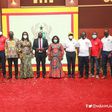 Ursula Owusu-Ekuful, Dr. Bawumia, Kojo Oppong, et al at the launch of the Ghana.gov platform in Accra.