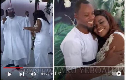 Azumah Nelson shows his dancing skills at daughter's wedding [Watch]