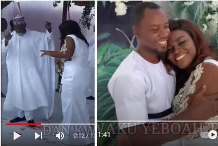 Azumah Nelson shows his dancing skills at daughter's wedding [Watch]