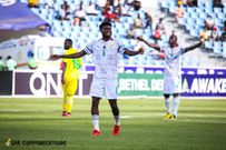 Thomas Partey against Zimbabwe