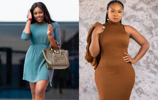 Yvonne Nelson and Beverly Afaglo