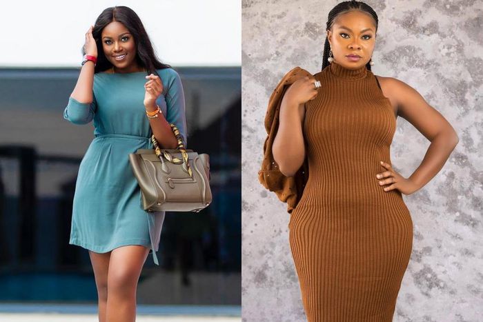 Yvonne Nelson and Beverly Afaglo