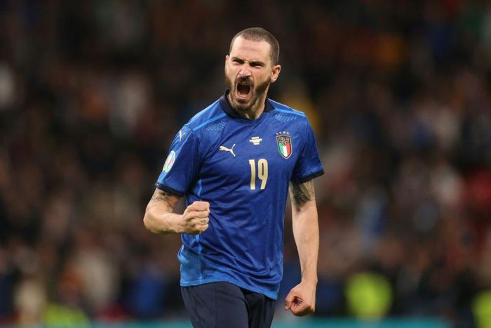 Italy defender Leonardo Bonucci