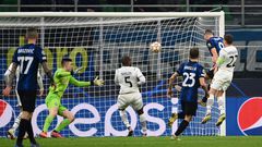 Edin Dzeko's decisive header against Shakhtar was his 10th goal in all competitions this season