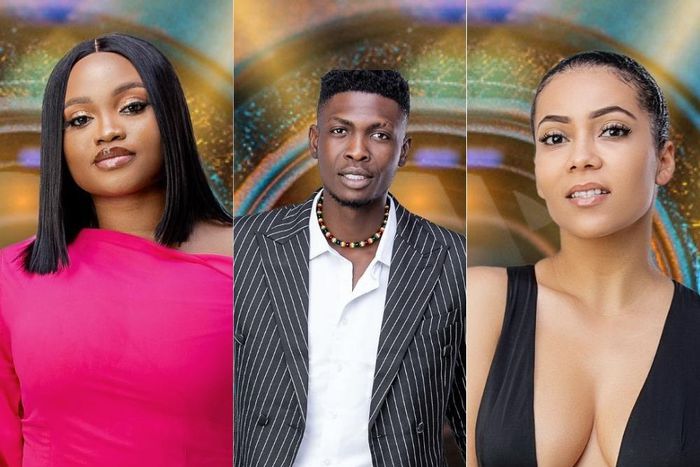 JMK, Sammie and Maria have been evicted from the 'Shine Ya Eye' season [Instagram]