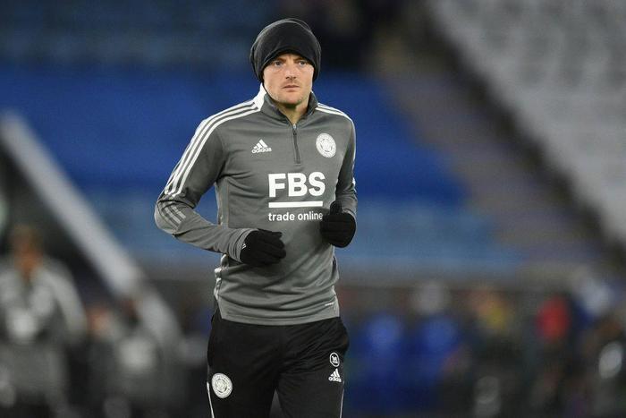 Hamstring trouble - Leicester striker Jamie Vardy