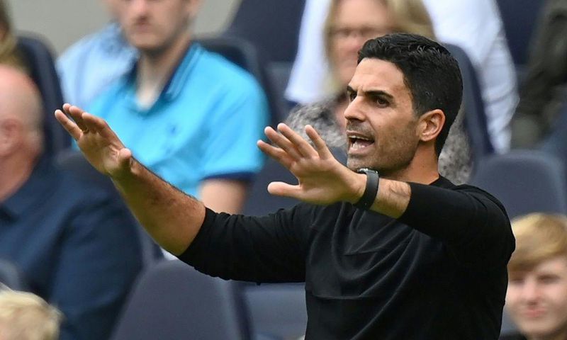 Arsenal manager Mikel Arteta