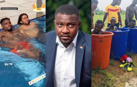 ‘We won the league with barrels’ – Dumelo claps back at Kotoko fan who tried to troll Hearts