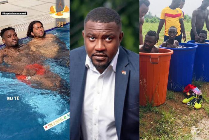 ‘We won the league with barrels’ – Dumelo claps back at Kotoko fan who tried to troll Hearts
