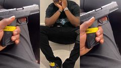 Medikal flashes newly acquired American pistol on social media