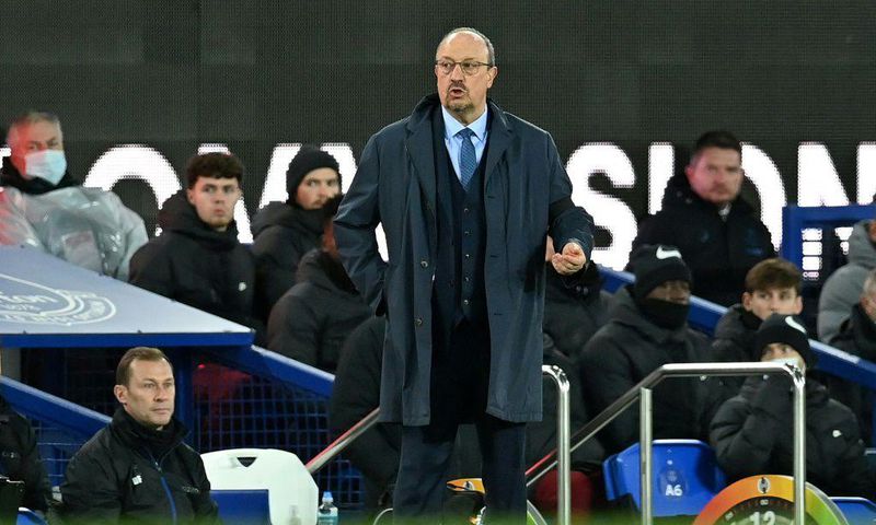 Everton manager Rafael Benitez