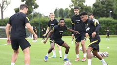 Photos: Baba Rahman rejoins Chelsea for preseason training
