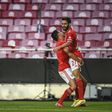 Rafa Silva (R) gave Benfica the lead as they beat PSV 2-1 in the play-off round first leg