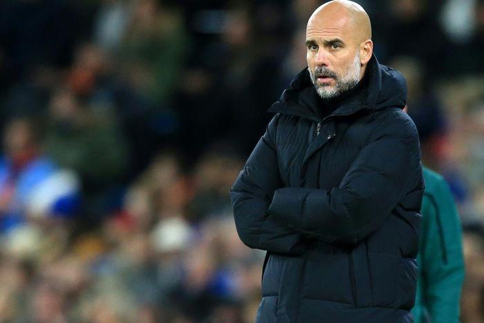 Pep Guardiola has played down the importance of Saturday's clash between Manchester United and Manchester City