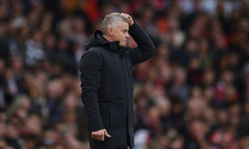 Manchester United manager Ole Gunnar Solskjaer is clinging to his job after a 5-0 thrashing at home to Liverpool