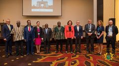 Nana Addo with Norway businessmen