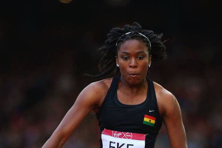 Nadia Eke competes for the Women’s triple jump event at Glasglow during day six of the 2014 Commonwealth Games, [Photo by: Ian Walton, Ghetty Images]
