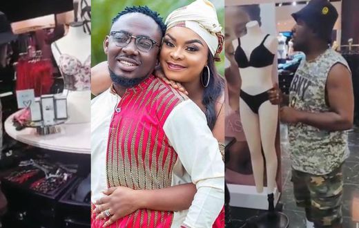 Romantic choirmaster goes on panties shopping for wife after fire disaster (VIDEO)