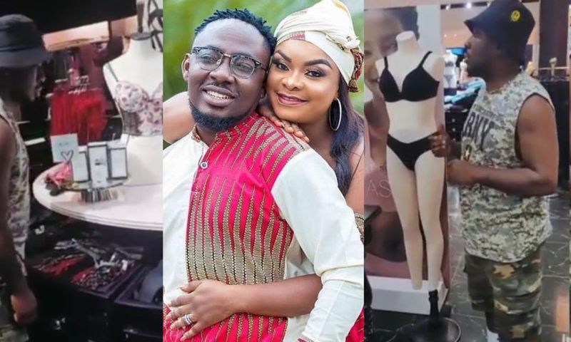 Romantic choirmaster goes on panties shopping for wife after fire disaster (VIDEO)