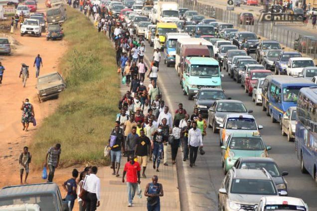 Commuters stranded over commercial drivers strike in Accra