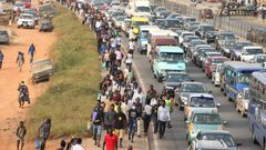 Commuters stranded over commercial drivers strike in Accra