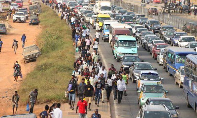 Commuters stranded over commercial drivers strike in Accra