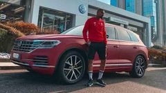 Kevin-Prince Boateng: Ex-Ghana star unveils brand new Volkswagen Touareg