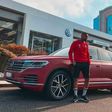 Kevin-Prince Boateng: Ex-Ghana star unveils brand new Volkswagen Touareg