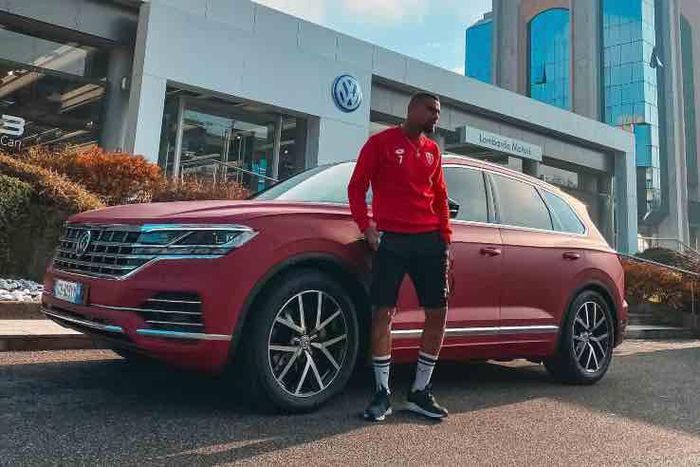 Kevin-Prince Boateng: Ex-Ghana star unveils brand new Volkswagen Touareg