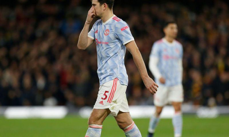 Manchester United captain Harry Maguire was sent off in his side's 4-1 defeat against Watford