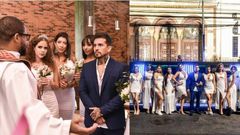 Catholic Church blesses marriage between man & 9 women to "protest against monogamy"