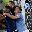 Inter Milan were furious after Felipe Anderson's goal