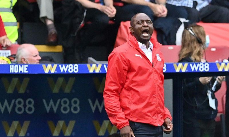 Crystal Palace manager Patrick Vieira