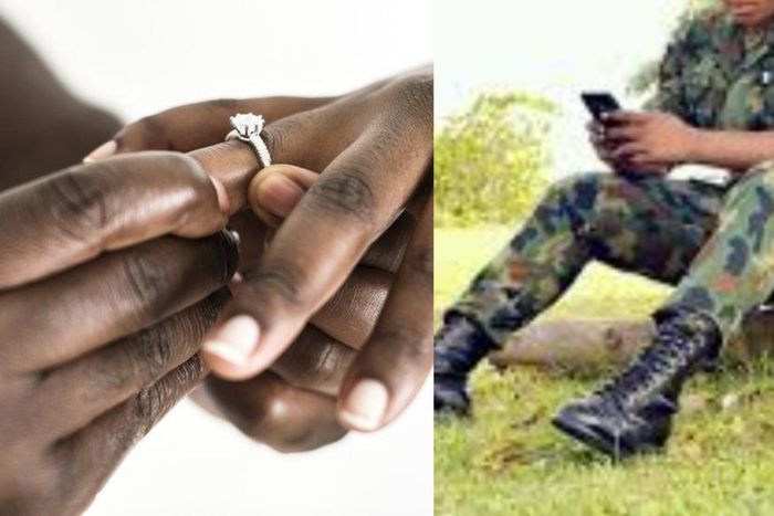 Female soldier arrested for accepting marriage proposal while on duty