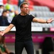 Bayern Munich's new coach Julian Nagelsmann is still waiting for a first win after four pre-season matches