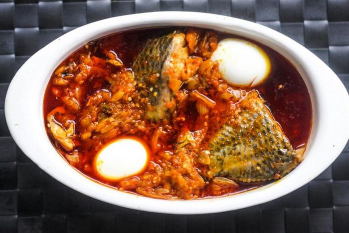 Tomatoes Abomu with a touch of peanuts