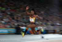 Nadia Eke at the Gold Coast 2018 Commonwealth games [Photo credit- Adrian Dennis:AFP via Ghetty Images]