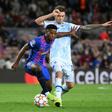 Ansu Fati (L) has committed his future to Barcelona with a new long-term deal